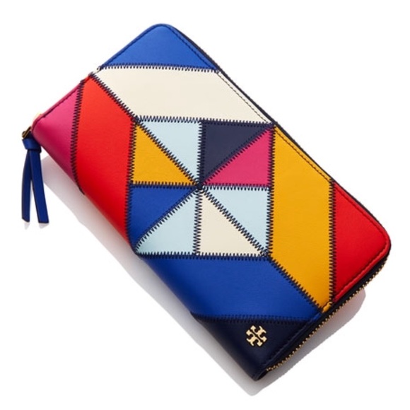 🚫SOLD🚫Tory Burch Stitched Zip Continental Wallet - Picture 3 of 4